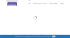 Desktop Screenshot of aislamientosderio.com