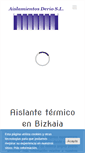 Mobile Screenshot of aislamientosderio.com